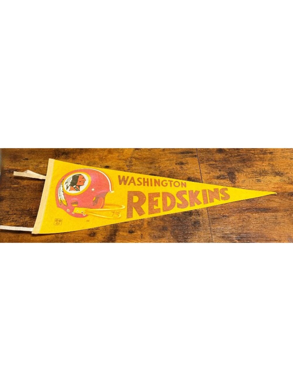 Vintage NFL Washington Redskins pennant